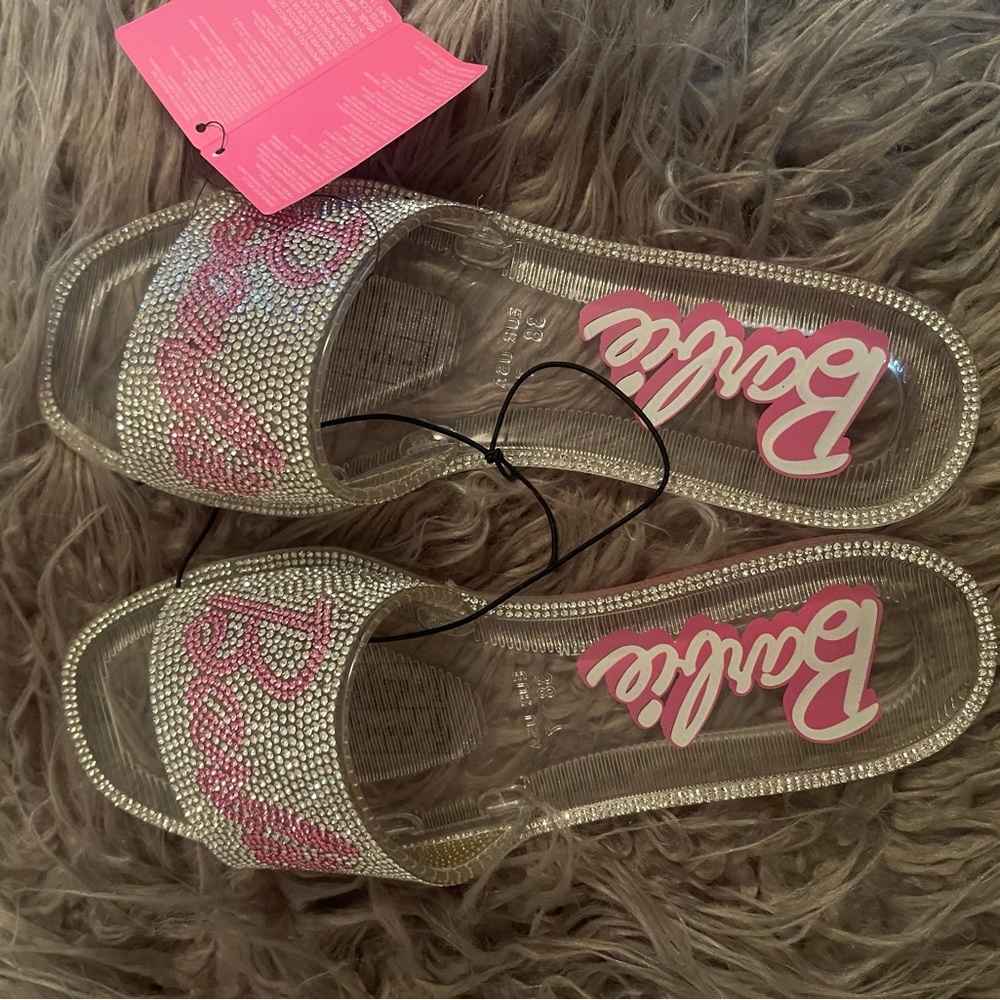 Barbie x Forever 21
Barbie Rhinestone Sandals 
Never worn